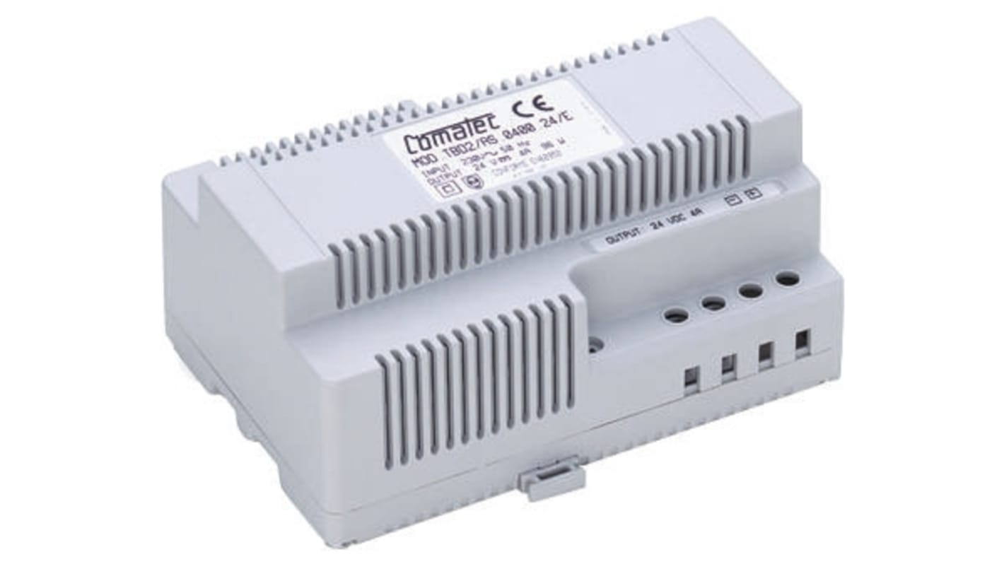 Comatec Linear DIN Rail Power Supply, 230V ac ac Input, 12V dc dc Output, 3A Output, 36W