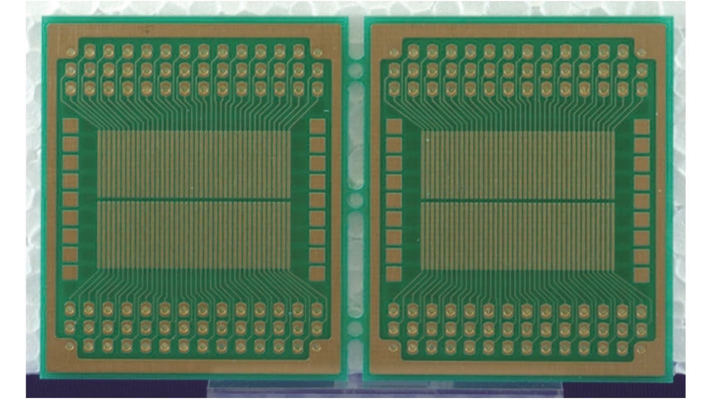 SSP-62, 80 Way Double Sided Extender Board Converter Board FR4 50.17 x 84.55 x 1mm