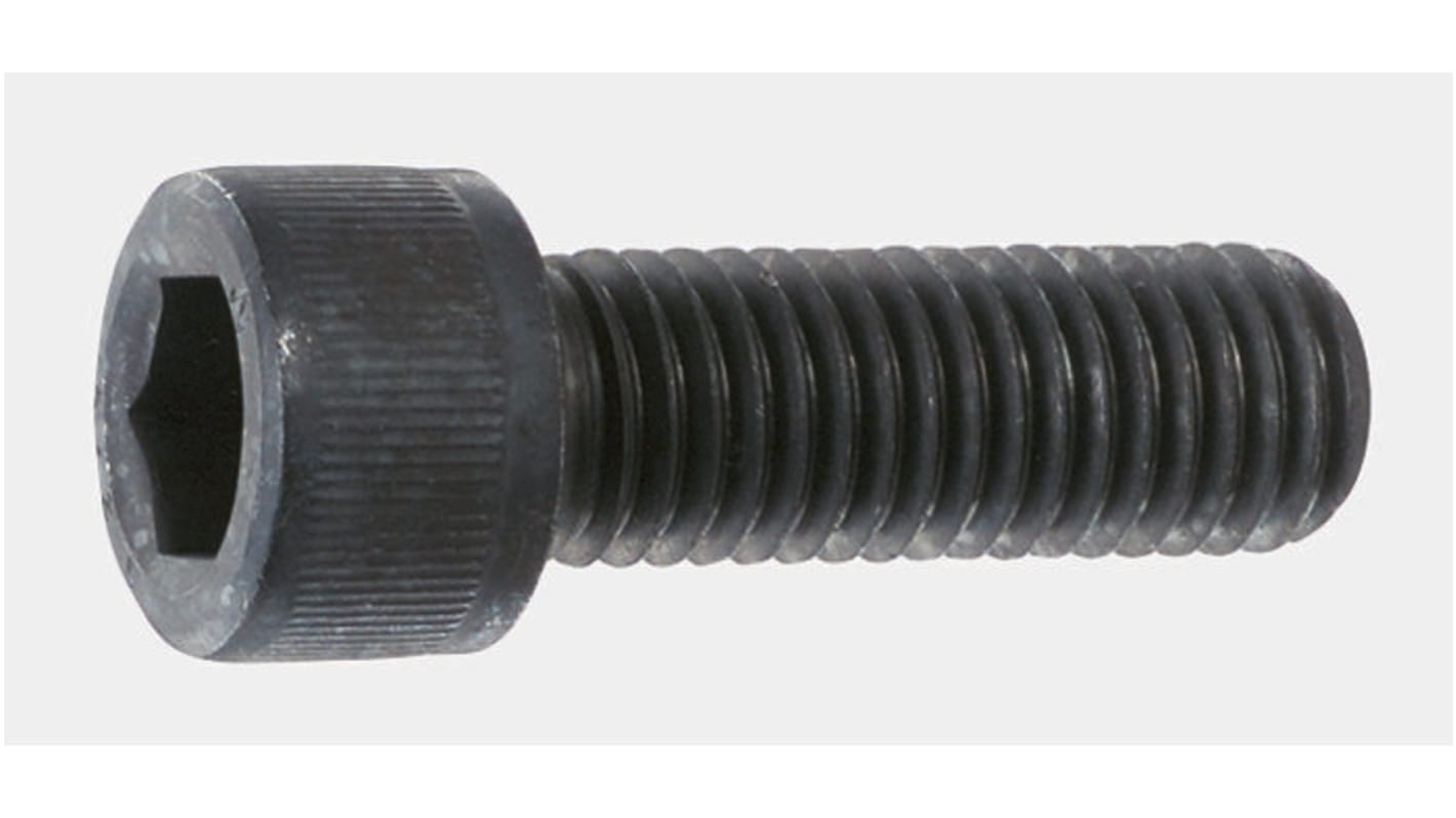 Yahata Neji Black Oxide Steel Hex Socket Cap Screw, M2 x 10mm