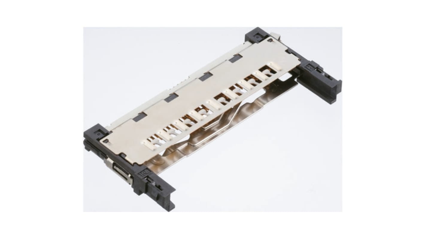 Hirose 68 Way Right Angle PCMCIA Memory Card Connector With Solder Termination