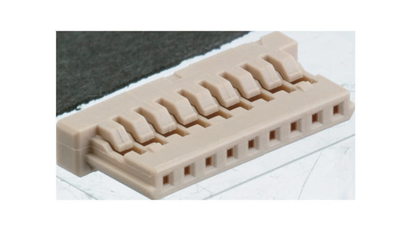 Corpo connettore automotive Hirose Femmina, 6 vie, 1 fila, passo 1.25mm