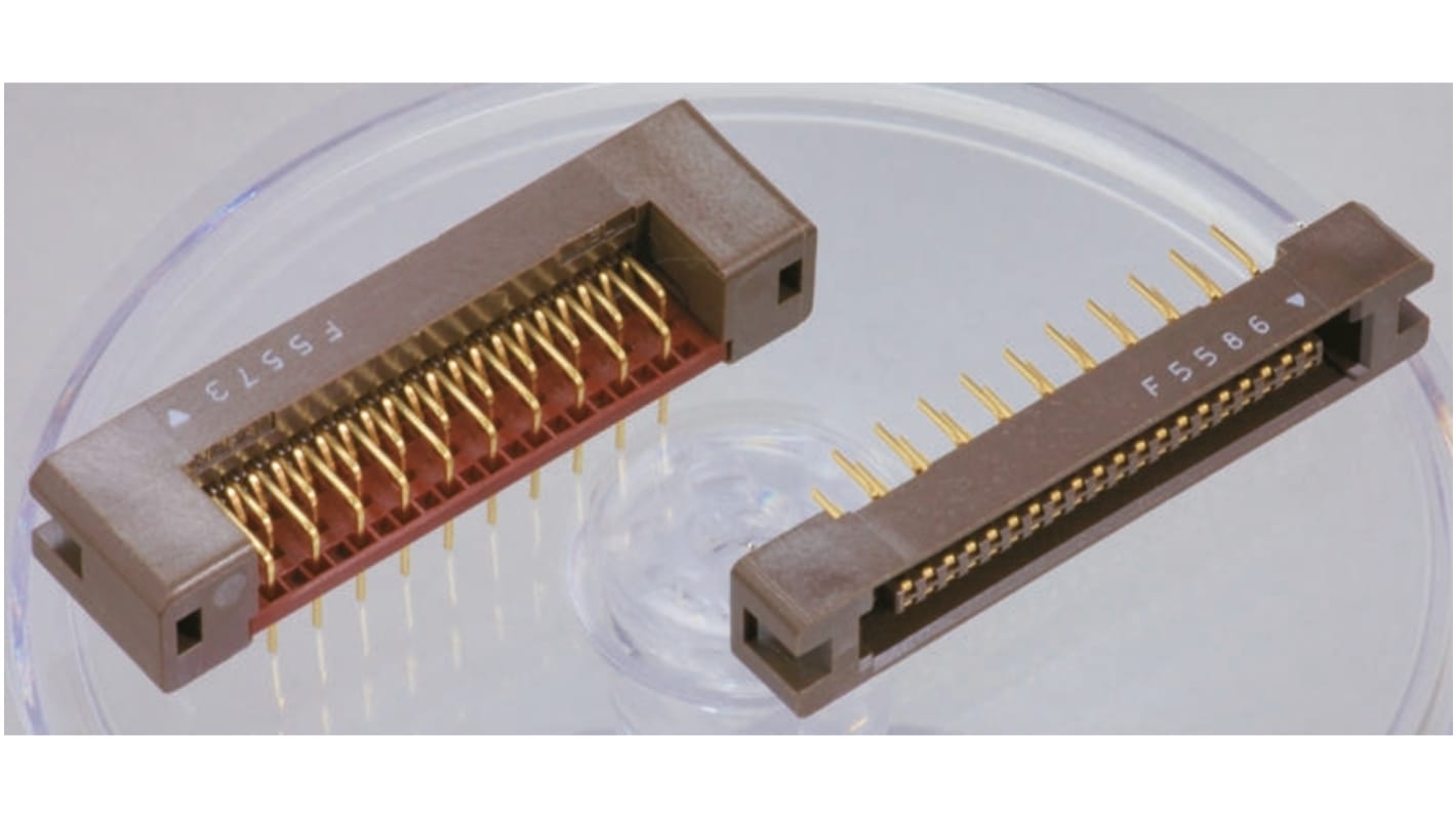 KEL Corporation 8931E Series Straight Through Hole PCB Header, 20 Contact(s), 1.27mm Pitch, 2 Row(s), Shrouded