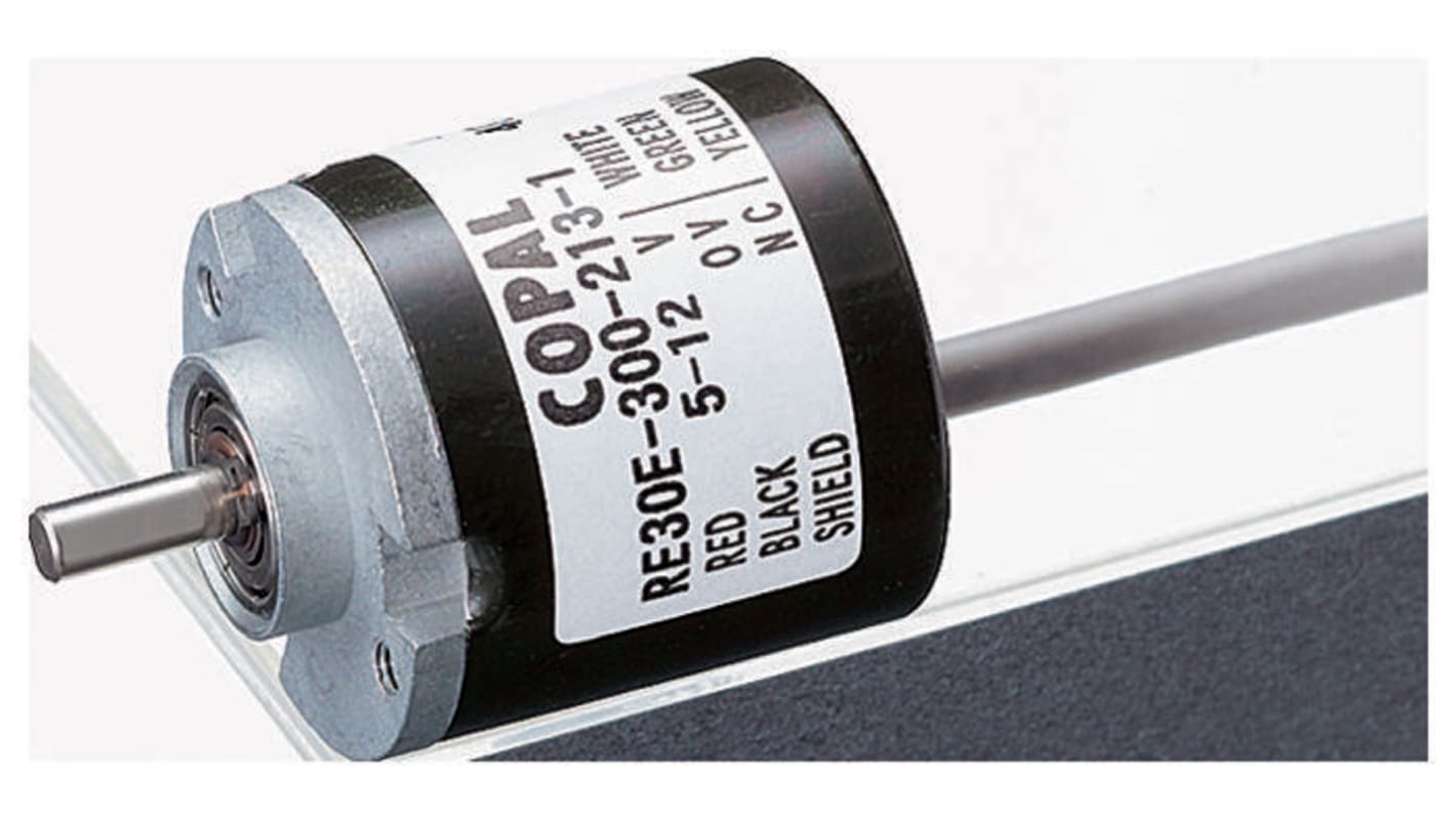 Nidec Components Incremental Encoder, 500 ppr, Push Pull Signal, Solid Type