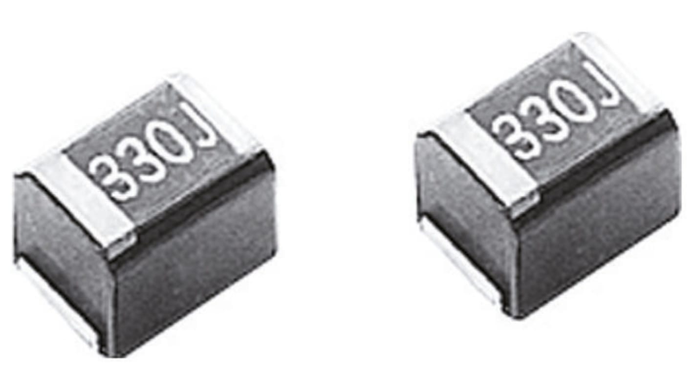 TDK, NL453232, 1812 (4532M) Shielded Wire-wound SMD Inductor with a Ferrite Core, 680 μH ±5% Wire-Wound 50mA Idc Q:30