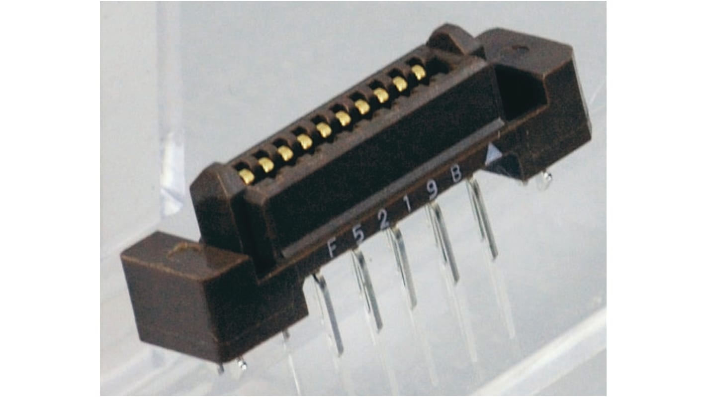 KEL Corporation 8900 Series Straight Through Hole Mount PCB Socket, 50-Contact, 2-Row, 2.54mm Pitch, Solder Termination
