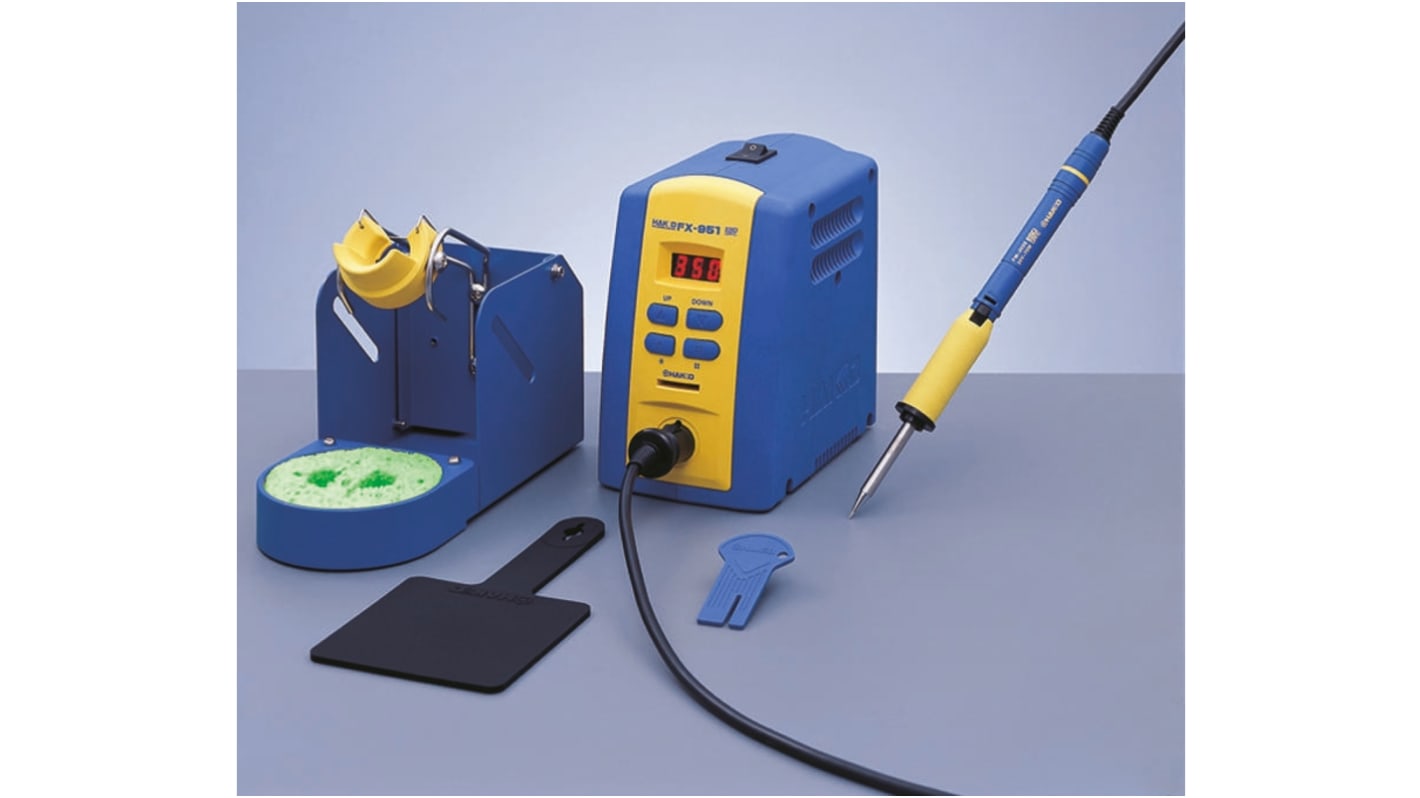 Hakko はんだごてステーション はんだ付け 75W FX951-51 | RS Hakko はんだごてステーション はんだ付け 75W FX951-51 | RS