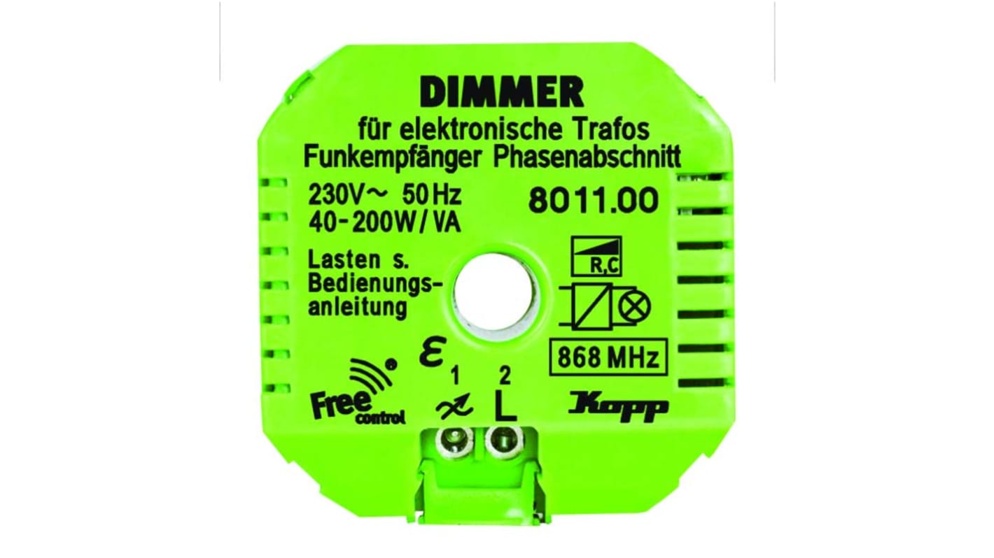 Interruptor Atenuable Kopp 801100321, 300W, 230V