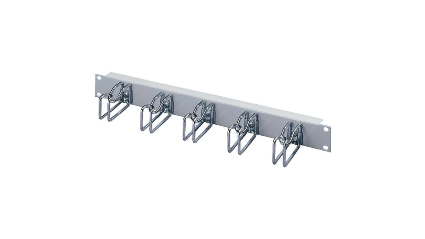 Rittal Grey Steel Cable Panel, 1U