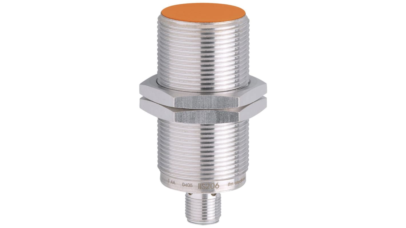 Rs-Online Sensore di prossimità Cilindro filettato ifm electronic M30 rilevamento 15 mm 10 → 36 V c.c