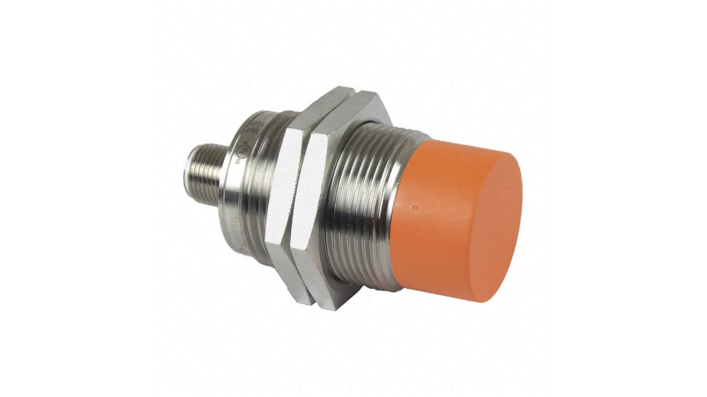 Rs-Online Sensore di prossimità Cilindro filettato ifm electronic M30 rilevamento 22 mm 10 → 36 V c.c