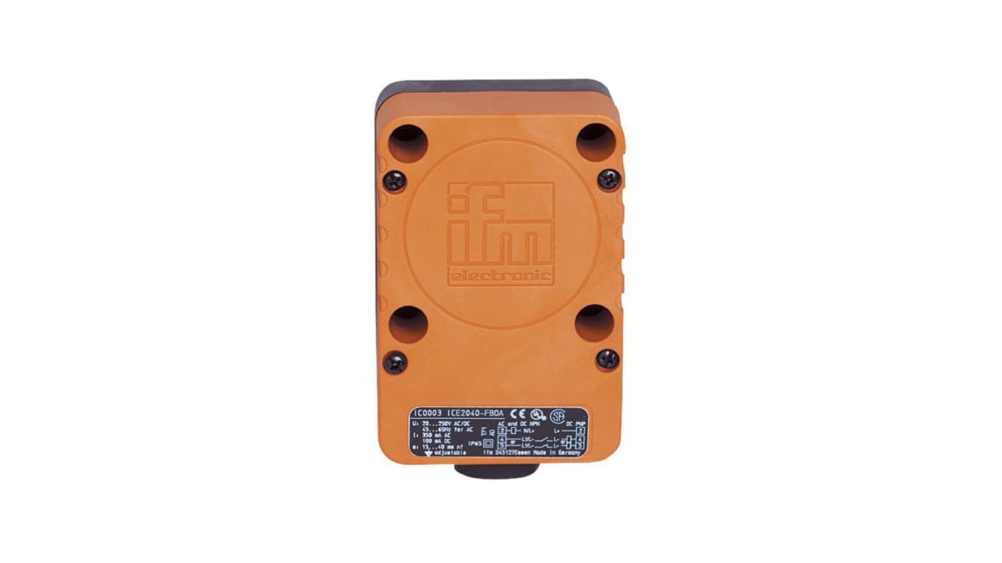 Rs-Online Sensore di prossimità a parallelepipedo ifm electronic rilevamento 40 mm 10 → 36 V c.c