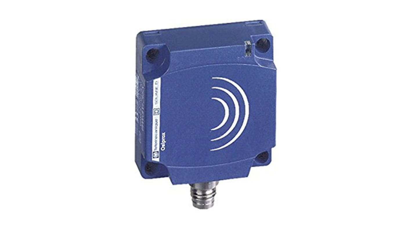 Telemecanique Sensors Inductive Block Proximity Sensor, 12 mm Detection, PNP NO, 10 → 36 V dc