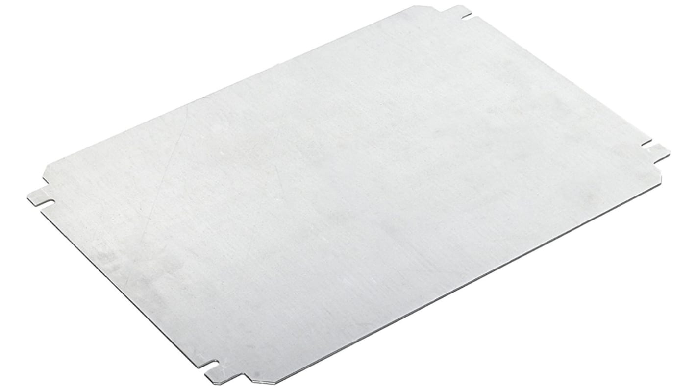 Schneider Electric Galvanised Steel Mounting Plate, 285mm H, 385mm W for Use with Spacial SBM Box