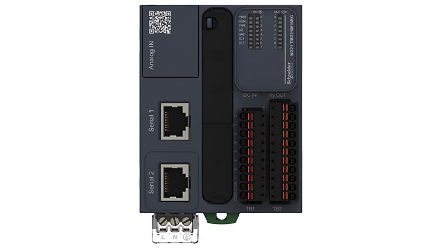 Rs-Online CPU PLC Schneider Electric Modicon M221 16 I/O