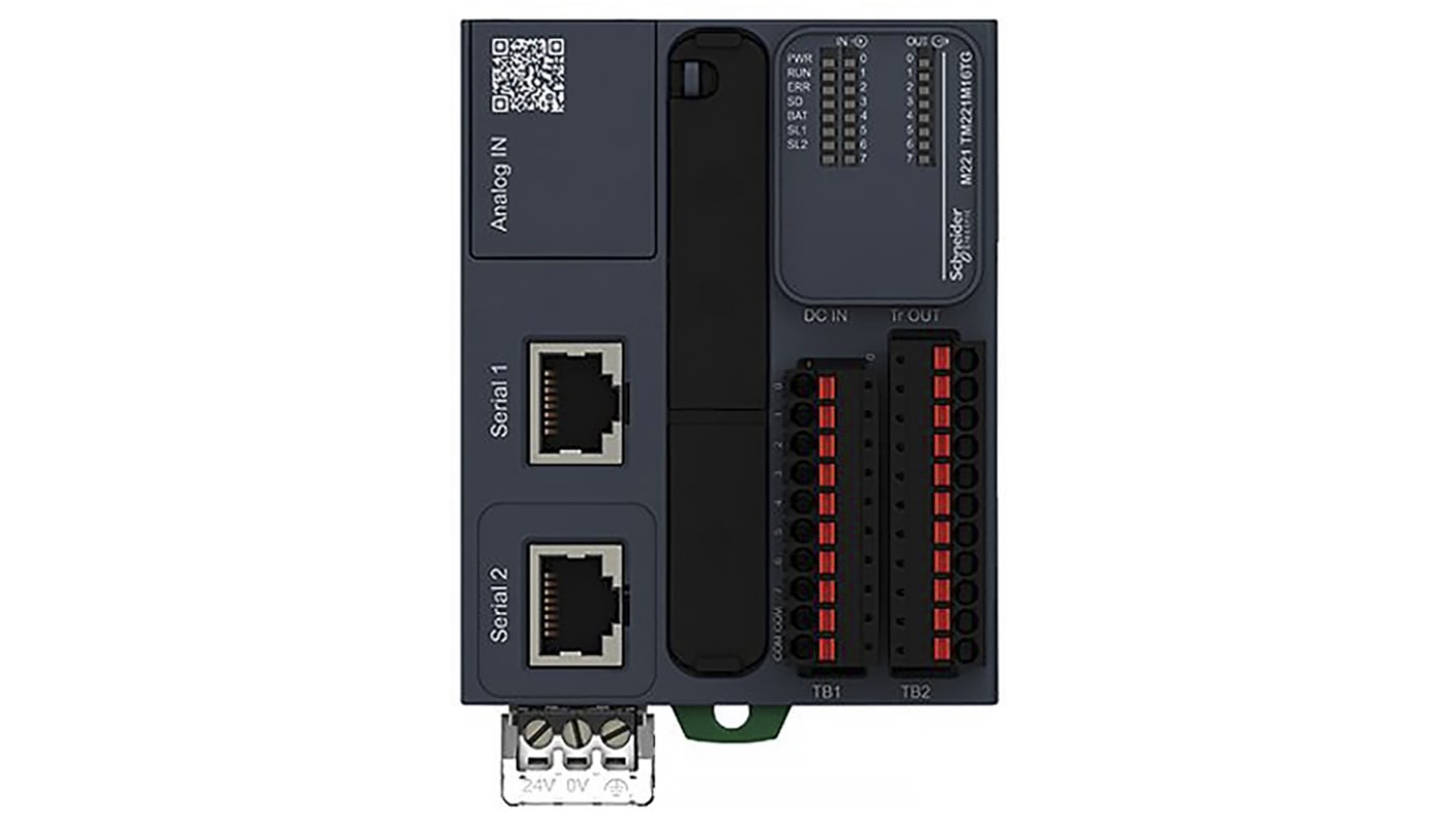 Rs-Online CPU PLC Schneider Electric Modicon M221 16 I/O