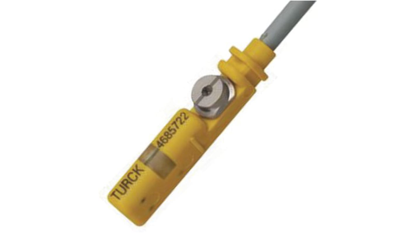 Turck Inductive Block-Style Proximity Sensor, NPN Output, 10 → 30 V dc