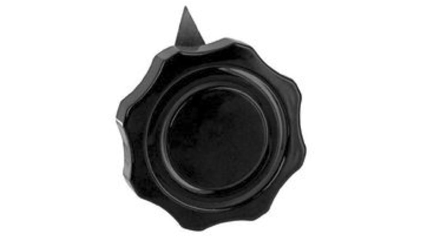 Ohmite Zeiger-Drehknopf Schwarz Ø 41.3mm Schaft 6.35mm