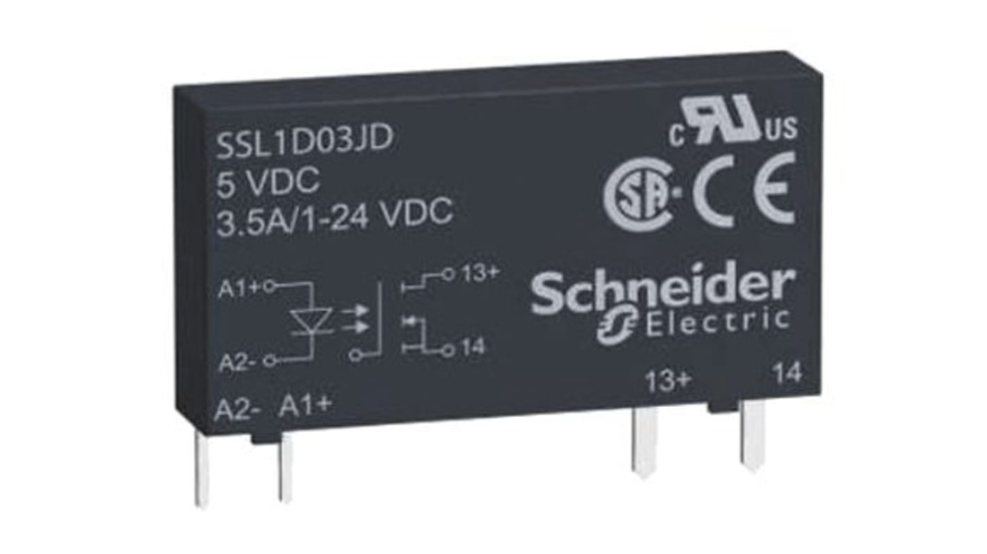 Schneider Electric Harmony Relay THT Halbleiterrelais DC, 1-poliger Schließer 24 V dc / 3,5 A