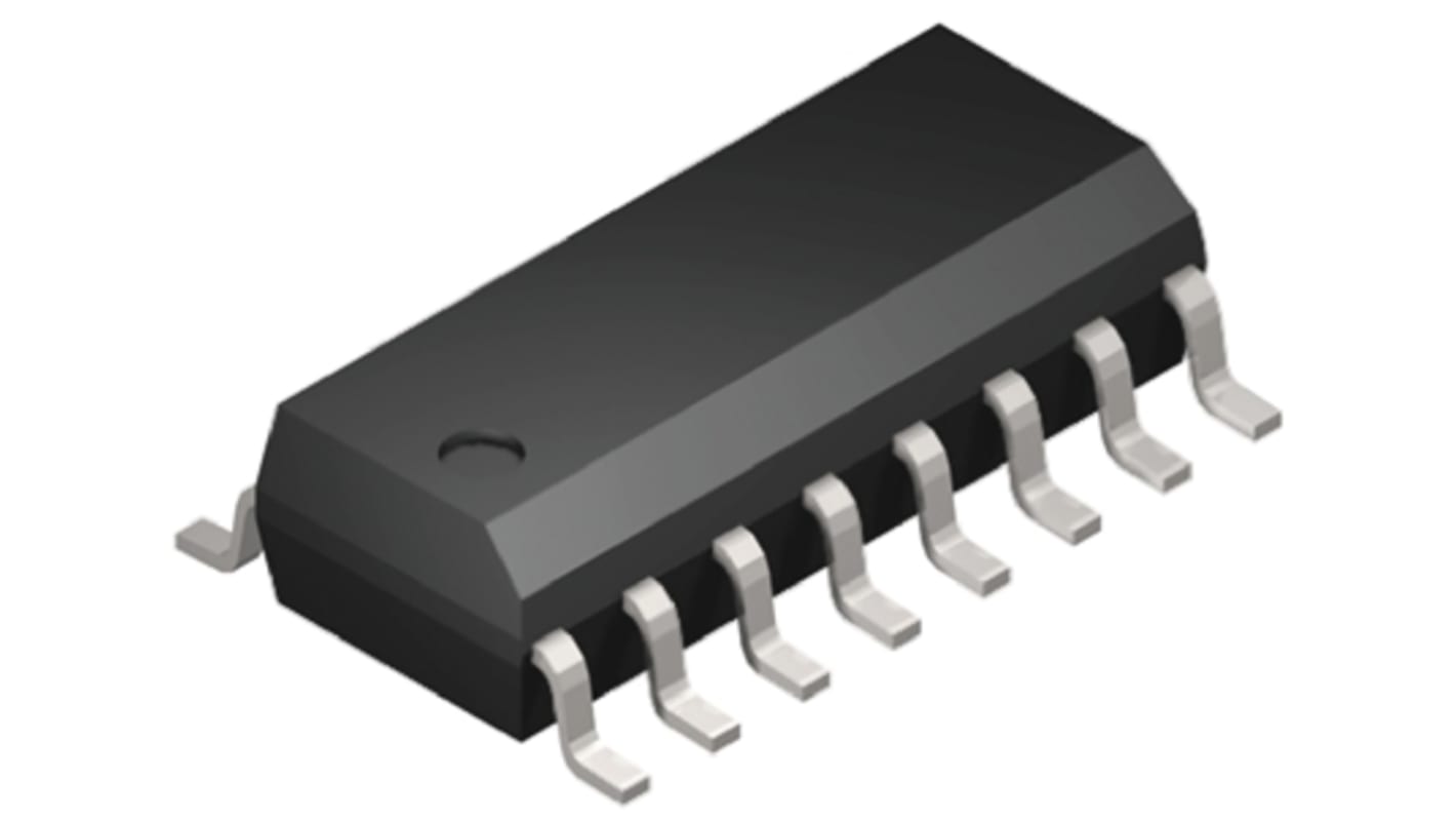 Impulso de reducción/retorno MC33163DWG, Controlador reductor, inversión, de subida, 3.4A SOIC, 16 pines, 55 kHz