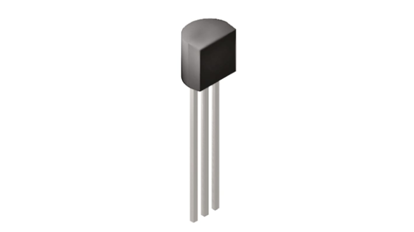 Transistor PNP onsemi, 3 Pin, TO-92, -500 mA, -300 V, , Montaggio su foro