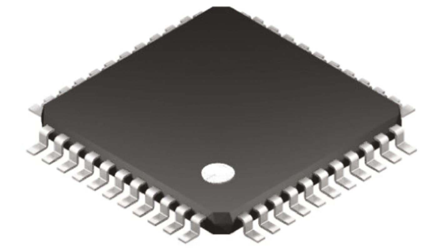 Microchip マイコン, PIC, 32MHz, 4096ワード, フラッシュ, 44-Pin TQFP