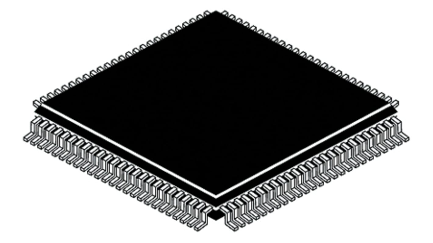 Texas Instruments, 16bit MSP430, MSP430 Microcontroller, 8MHz, 256 B, 60 kB Flash, 100-Pin LQFP