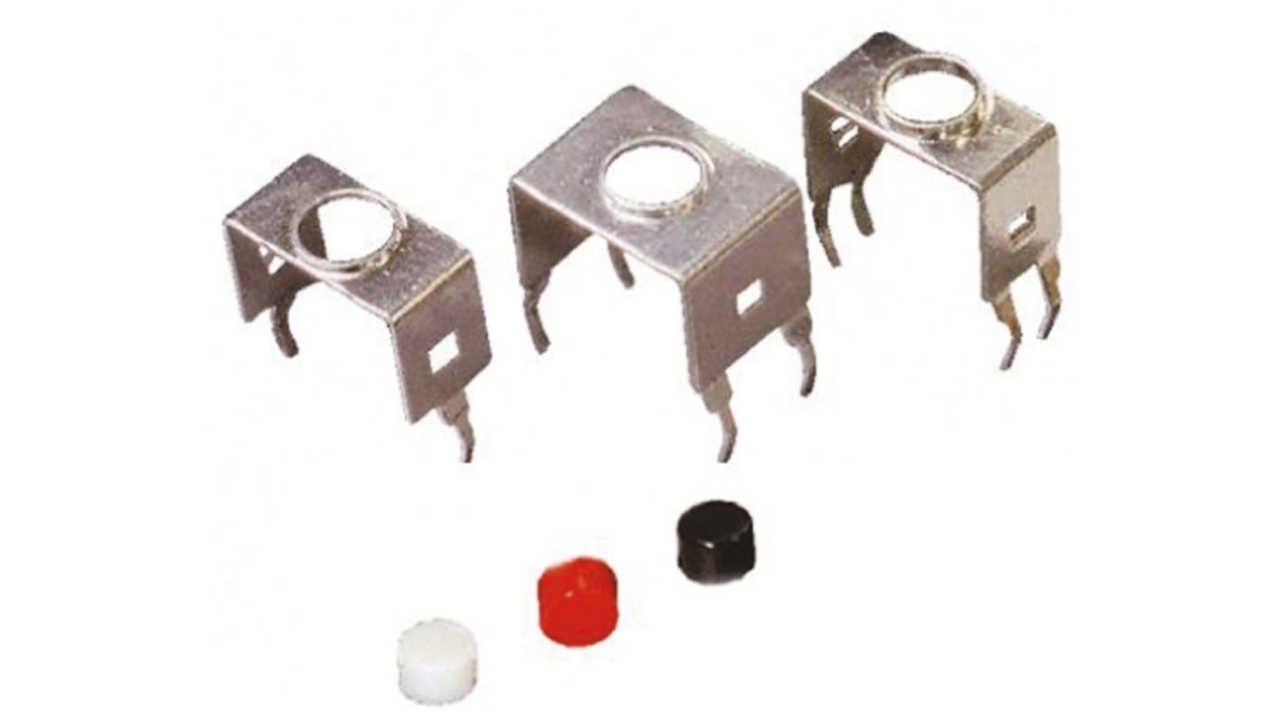Copal Electronics Black Push Button Cap for Use with AP & APE Series Switches