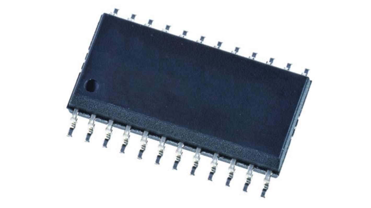 Texas Instruments, DAC Dual 12 bit-, 1.25Msps, ±3LSB Parallel, 24-Pin SOIC