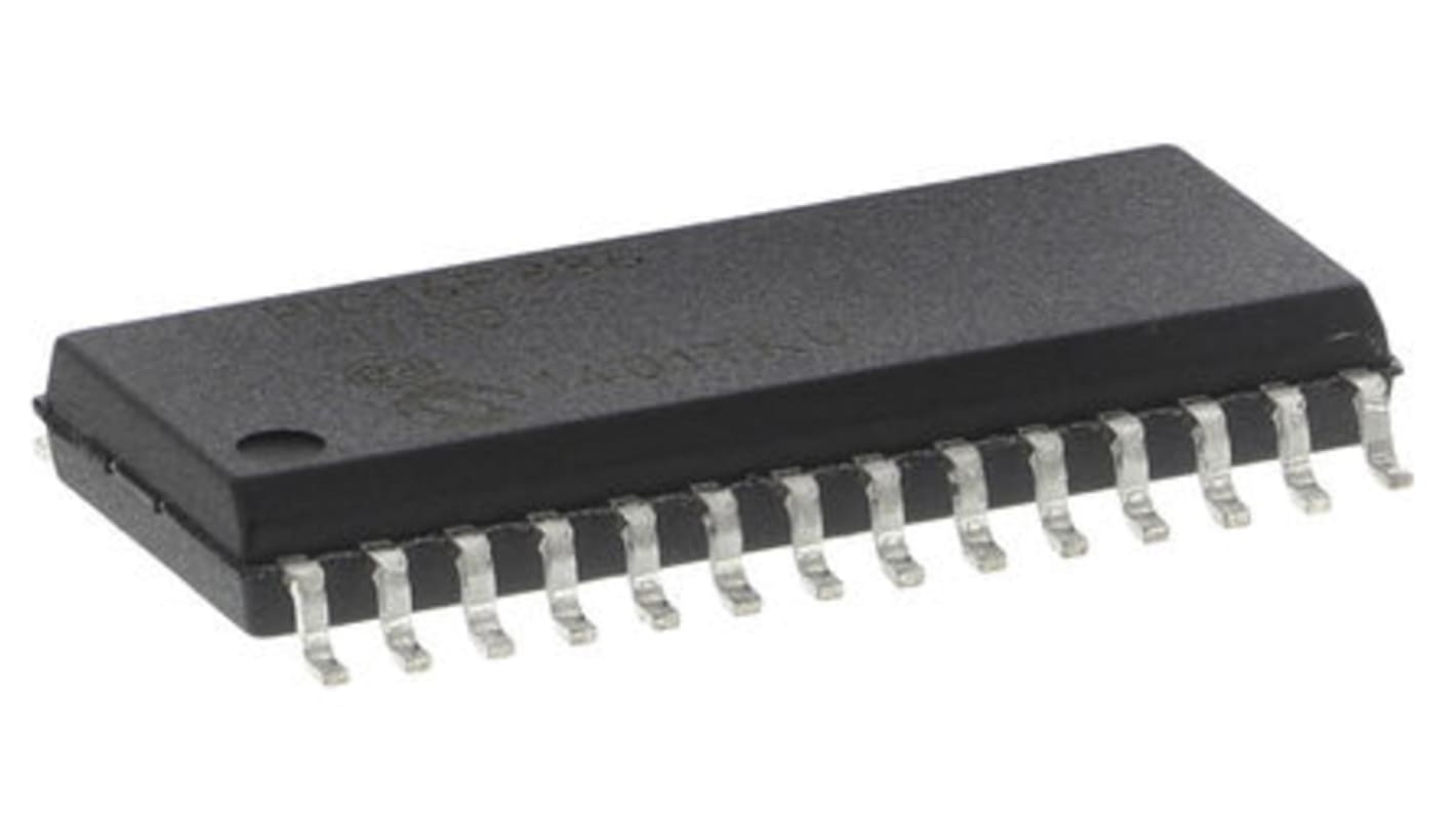Microchip マイコン, PIC, 20MHz, 8192ワード, フラッシュ, 28-Pin SOIC