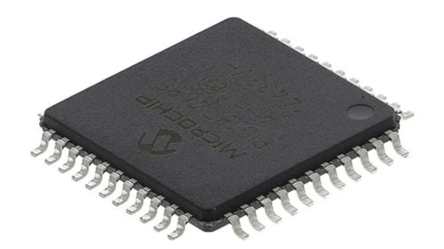 Microchip, 8bit PIC, PIC18F Microcontroller, 40MHz, 1.024 kB, 96 kB Flash, 44-Pin TQFP