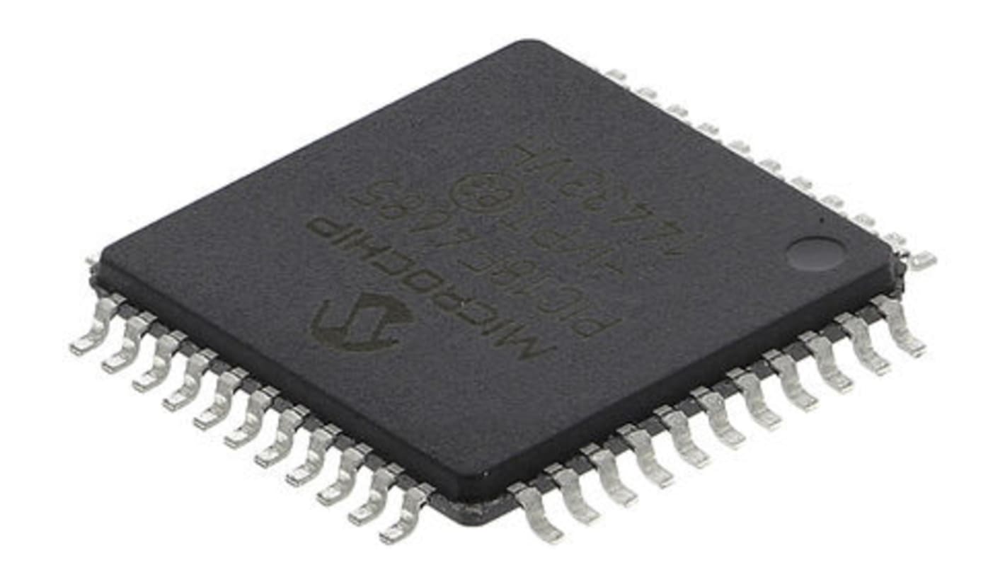 Microcontrolador Microchip PIC18F4685-I/PT, núcleo PIC de 8bit, RAM 3,328 kB, 40MHZ, TQFP de 44 pines