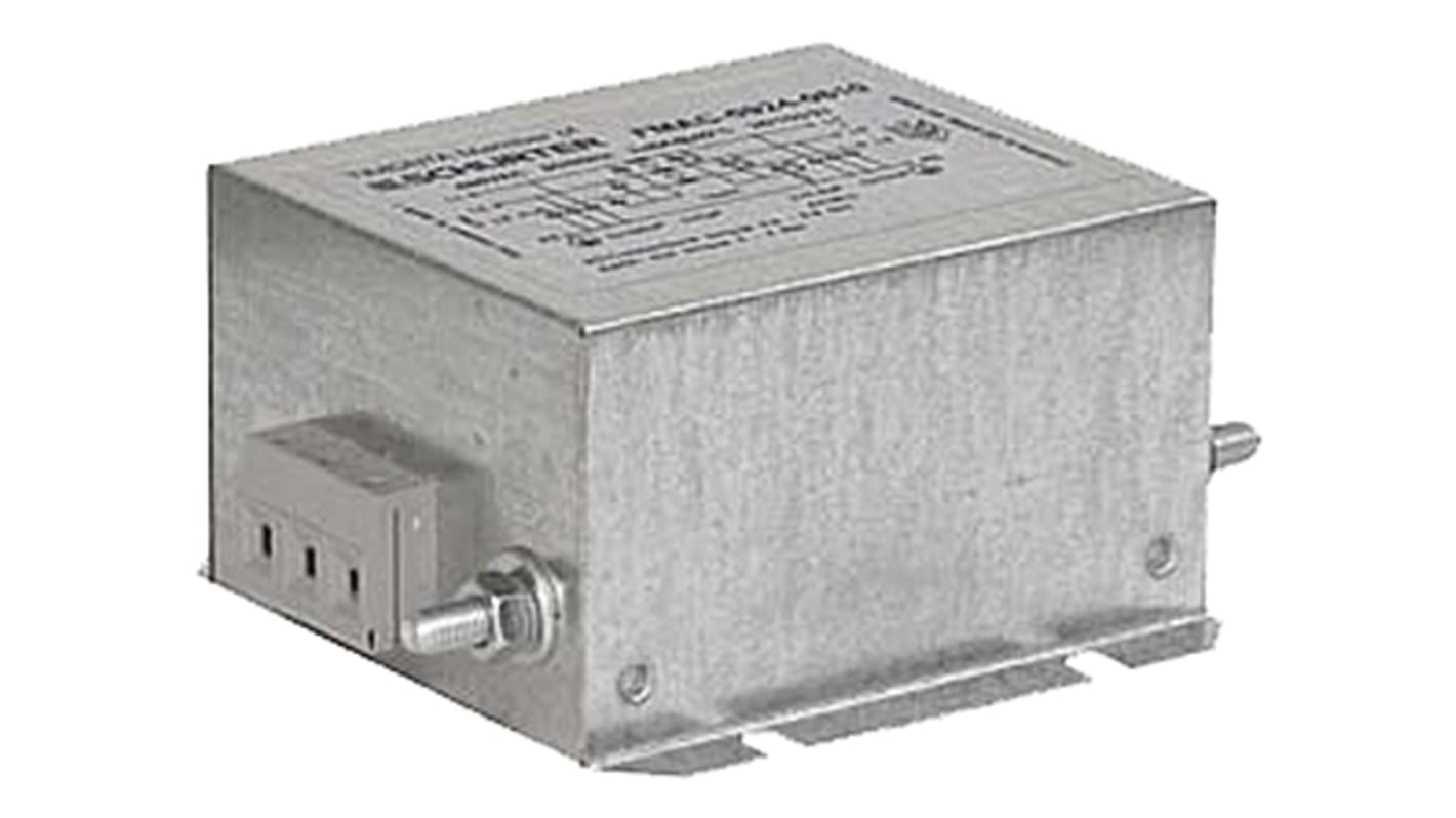 Schurter, FMAC 36A 480 V ac 60Hz, Chassis Mount RFI Filter, Screw 3 Phase