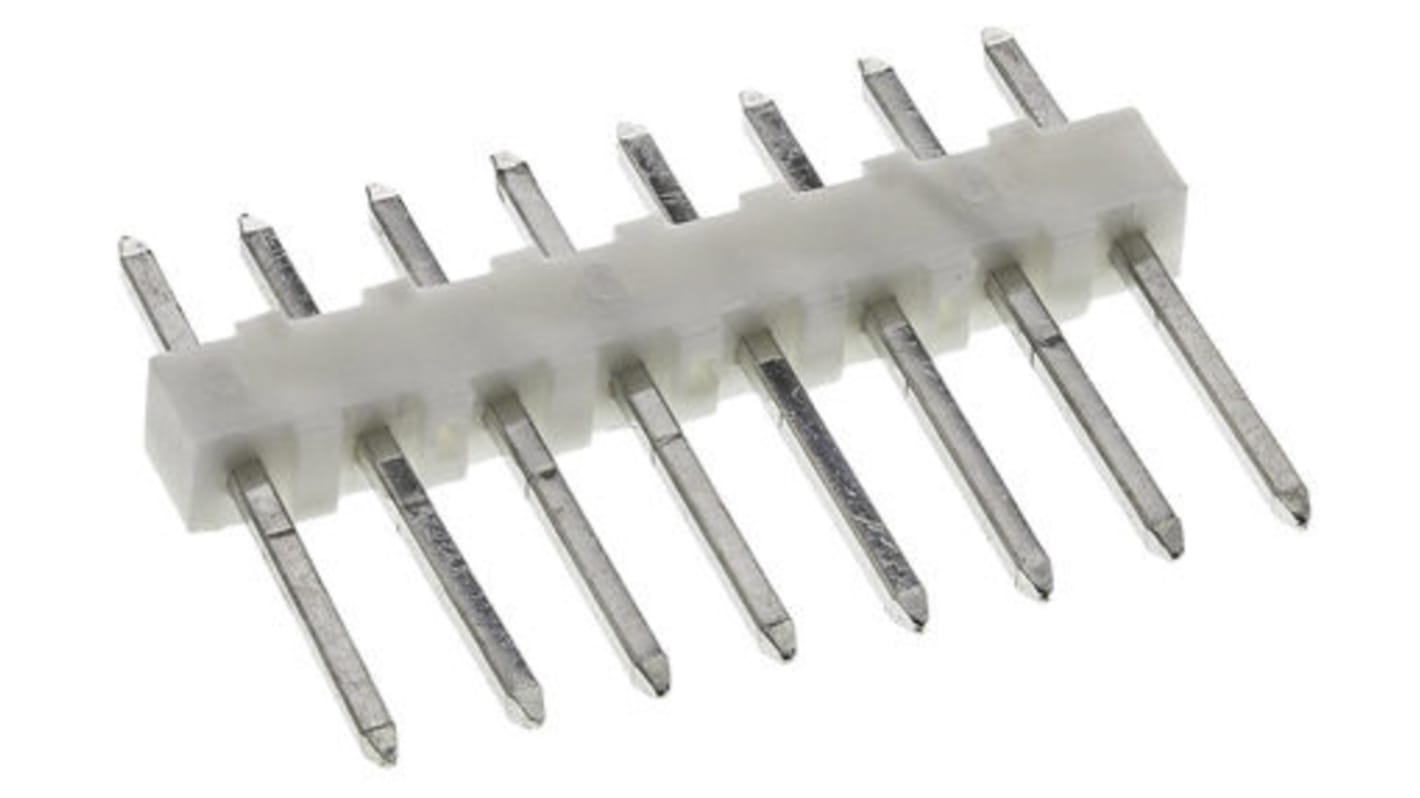 Molex KK 254 Series Straight Through Hole Pin Header, 7 Contact(s), 2.54mm Pitch, 1 Row(s), Unshrouded