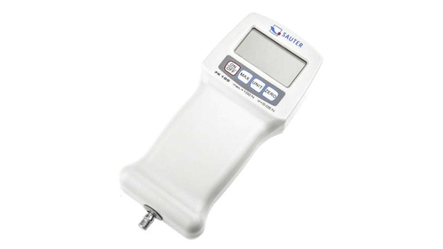 Dinamómetro Sauter FK 100., calibrado RS, medición hasta 100N, precisión ±0,5%