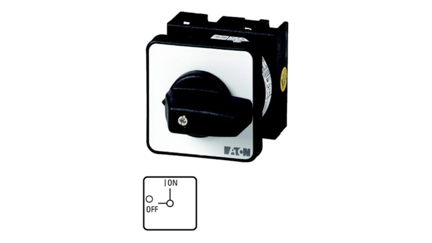 Eaton, 3PST 2 Position 90° On-Off Cam Switch, 690V ac, 20A