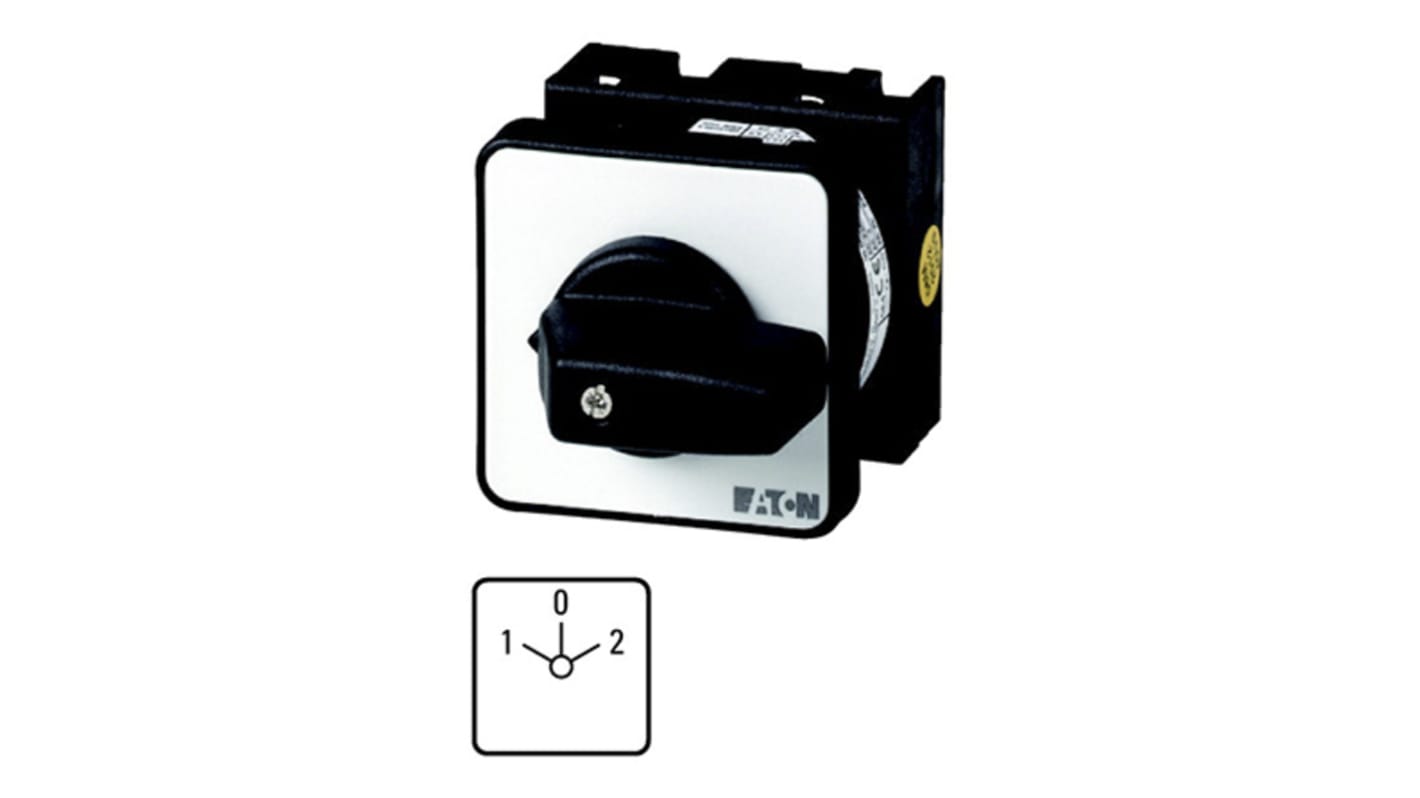 Eaton, 4PST 3 Position 60° Changeover Cam Switch, 690V ac, 20A, Rotary Actuator