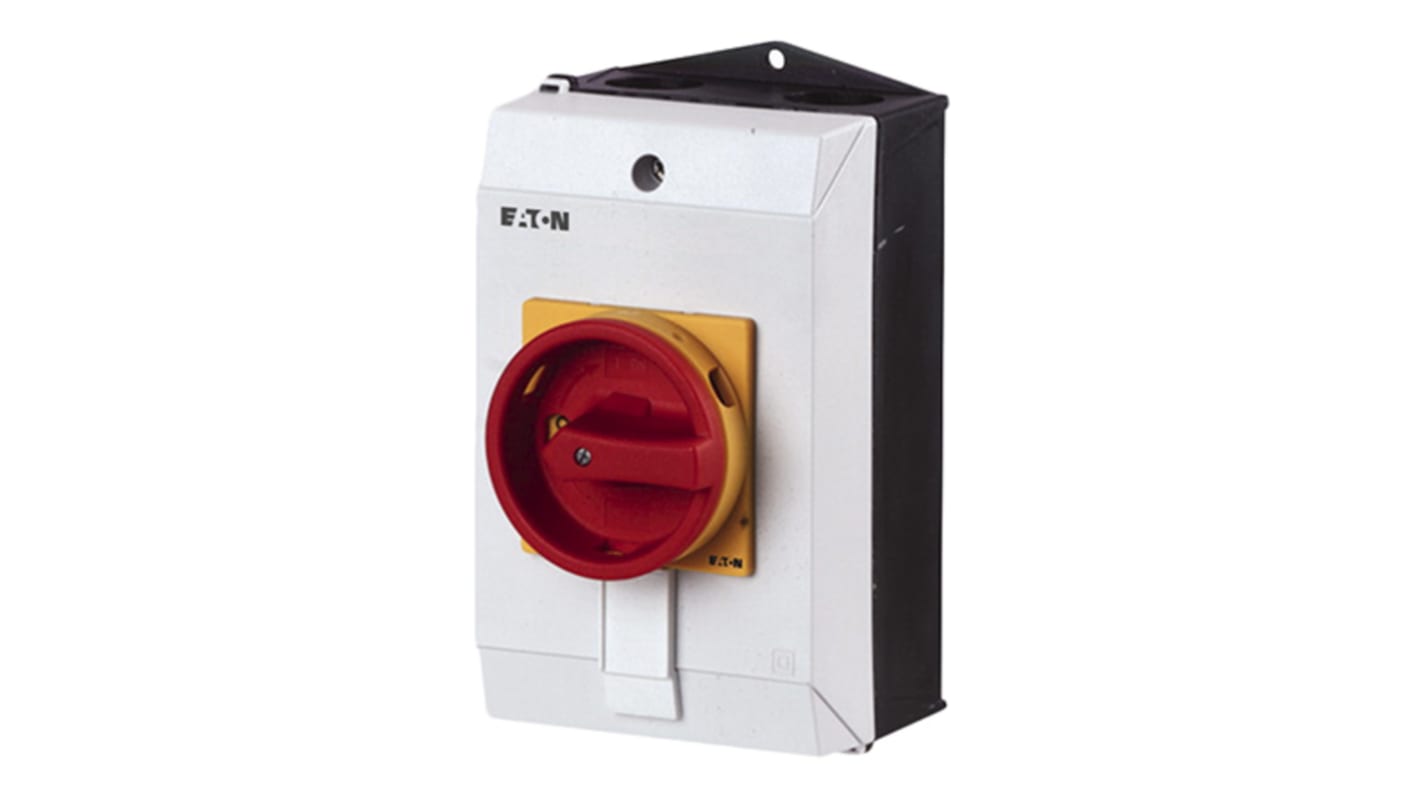 Eaton 3P Pole Isolator Switch - 32A Maximum Current, 15kW Power Rating, IP65