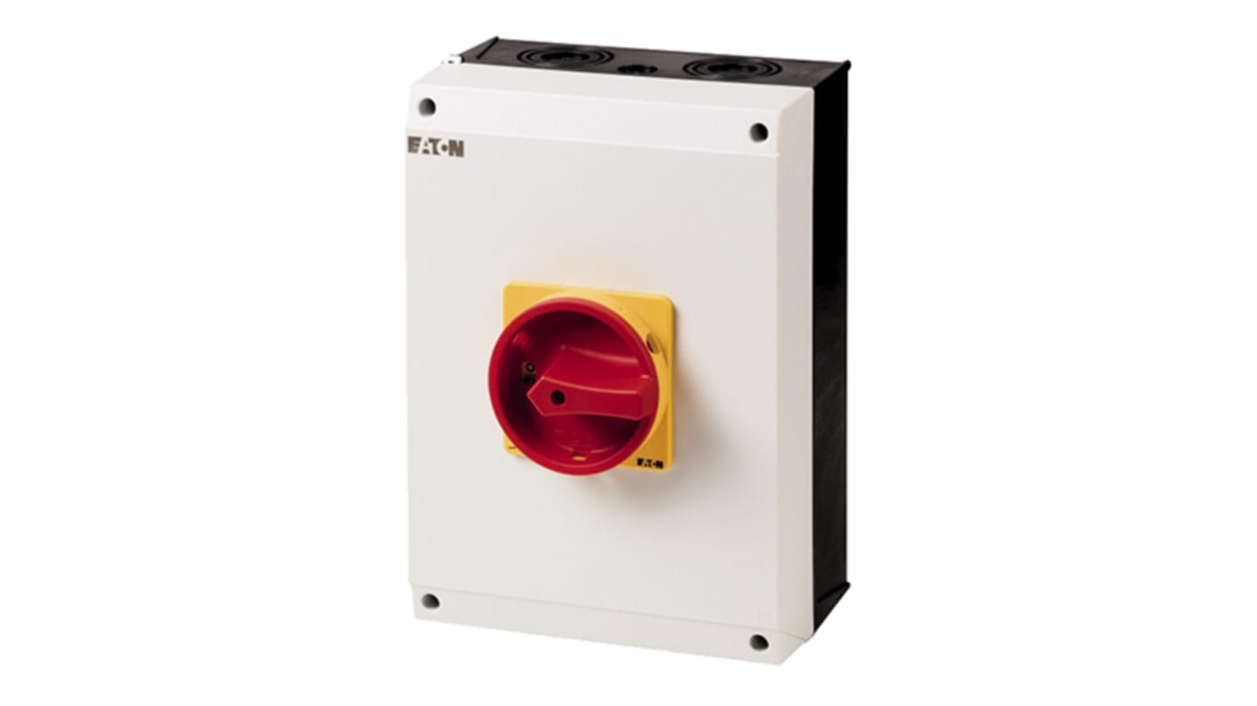 Interruptor seccionador, 3P+N, 3 NA, Corriente 100A, Potencia 50kW, IP65 P3-100/I5/SVB/N