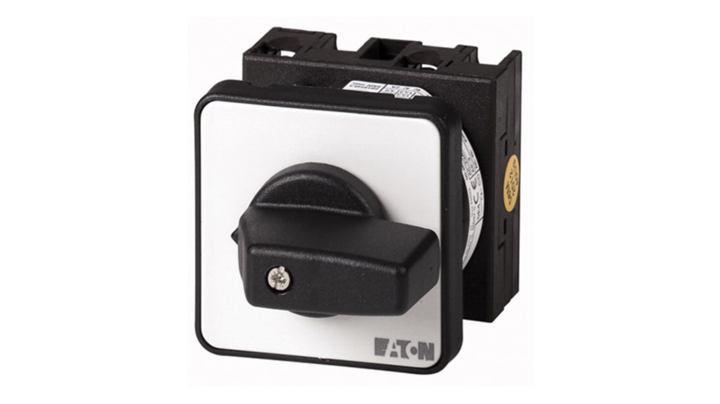Eaton, 3P 2 Position 90° On-Off Cam Switch, 690 V, 20A, Knob Actuator