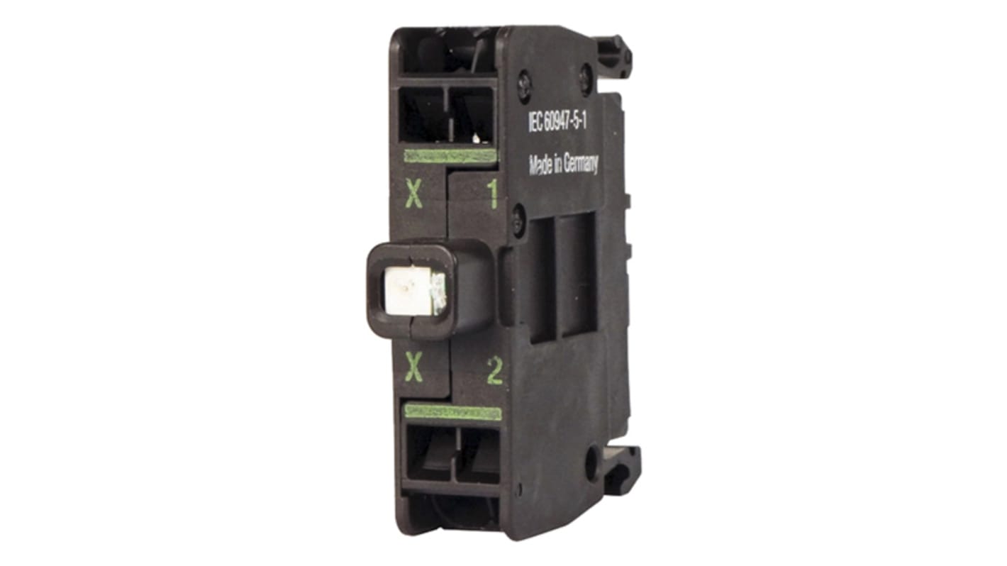Eaton RMQ Titan M22 Series Light Block, 12 → 30V ac/dc, Green Light