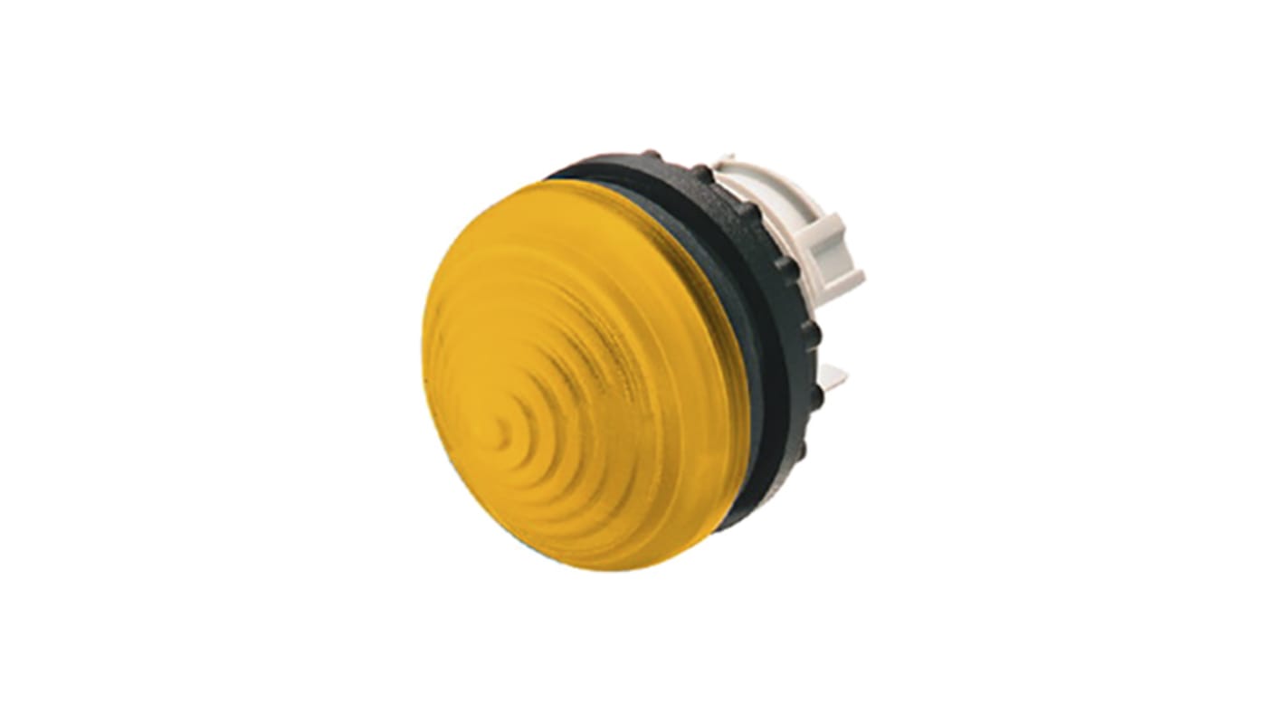 Voyant lumineux Jaune Eaton, série RMQ Titan M22, diam. découpe 23mm, IP67, IP69K