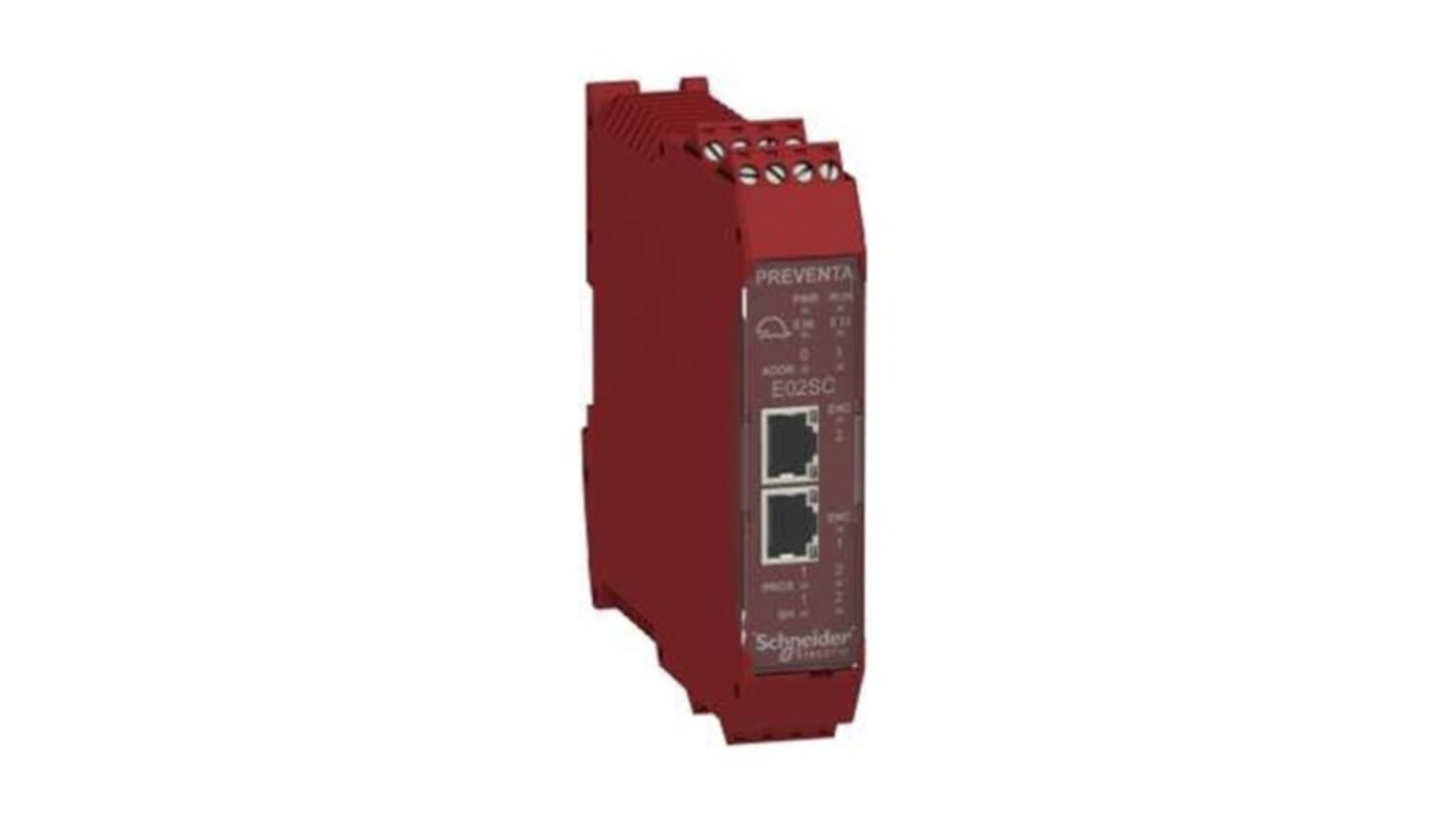 Modulo di monitoraggio Schneider Electric Preventa XPSMCM, 24 V c.c.