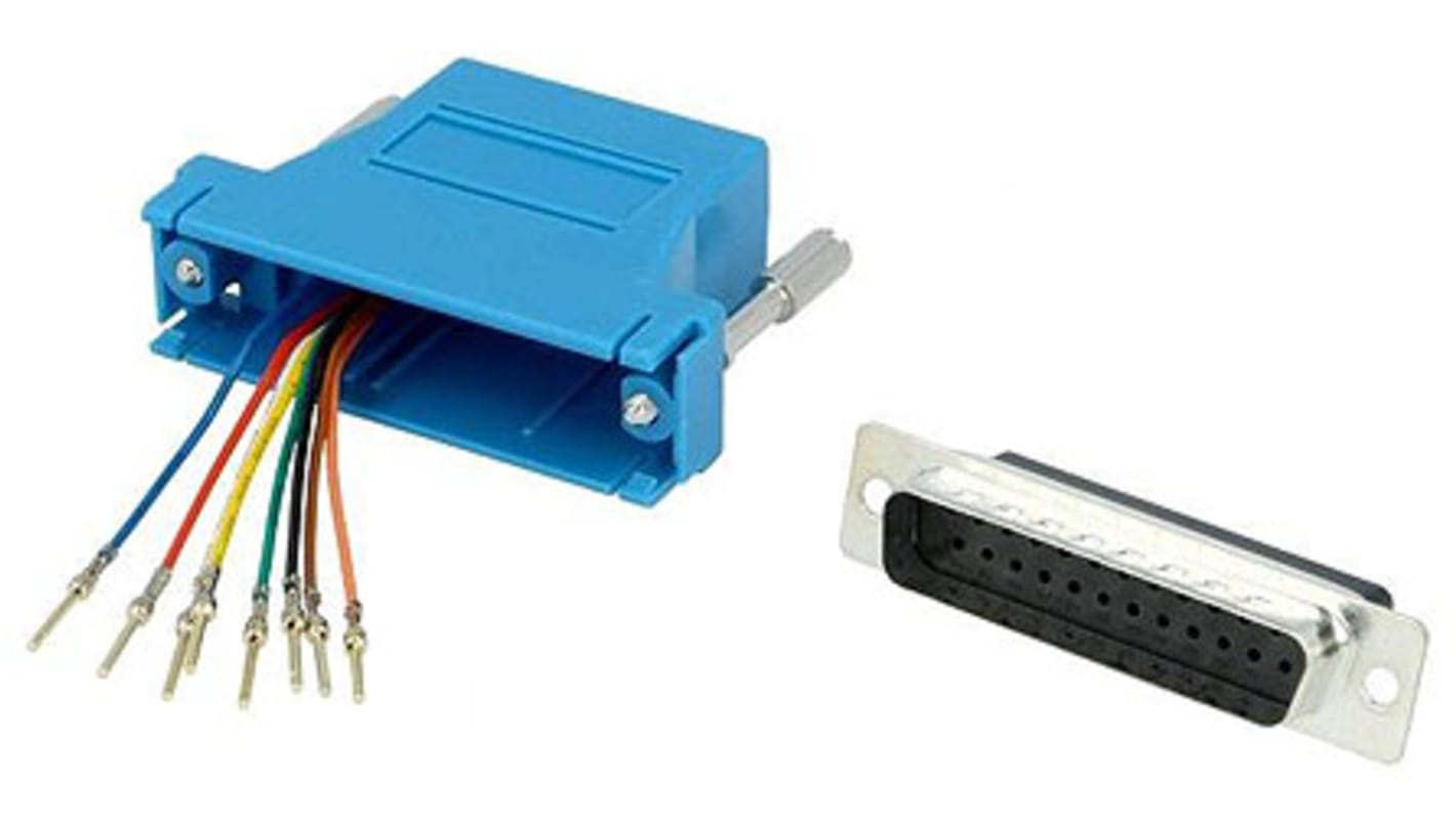 MH Connectors Sub-D Adapter, Stecker 25-polig zu Buchse RJ45