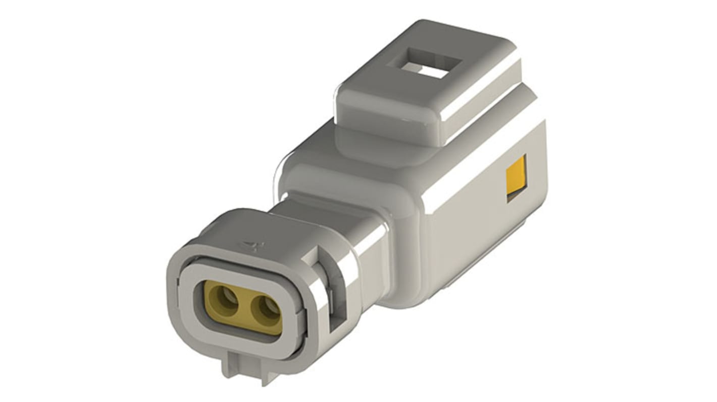 EDAC 线对线连接器插头, 2P, 250 V, 3A, 电缆安装, 压接端接, 1.3mm线规, PBT外壳