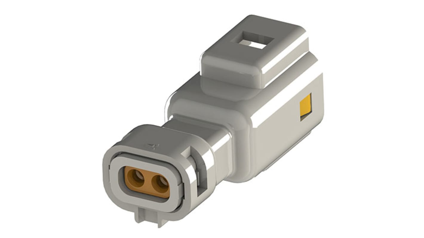 EDAC 线对线连接器插头, 2P, 250 V, 3A, 电缆安装, 压接端接, 1.7mm线规, PBT外壳