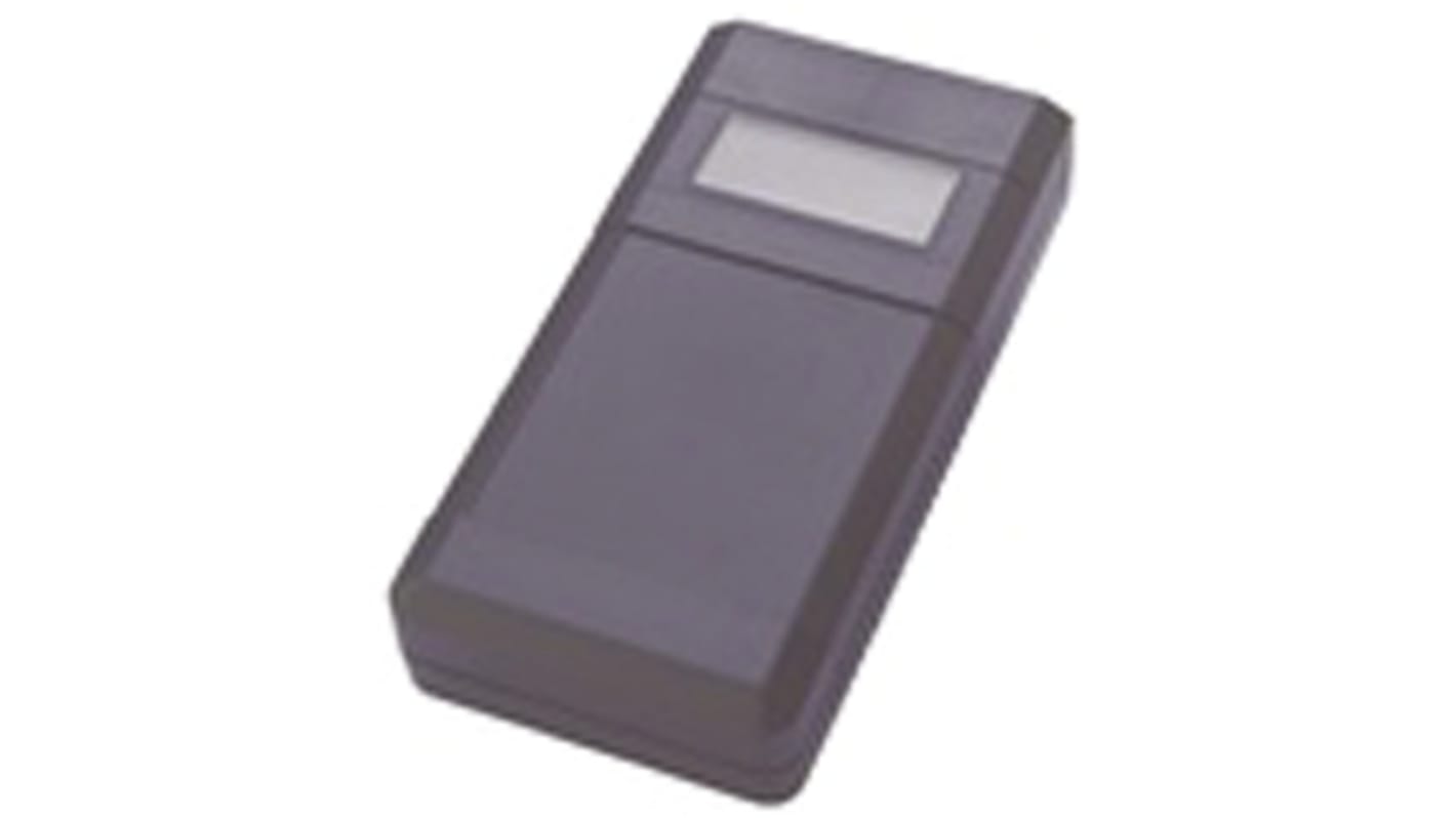 Bopla BOS Series Black, Transparent ABS Handheld Enclosure, Integral Battery Compartment, Display Window, IP40, 196 x