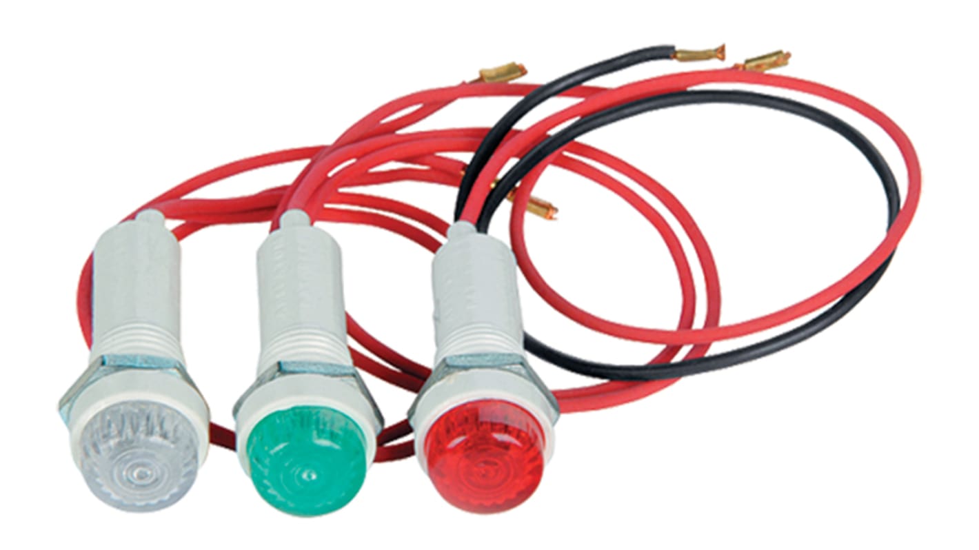 Red 210-230V 50/60Hz Signal Lamp