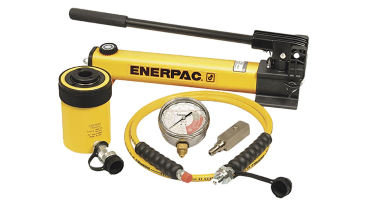 Enerpac Single, Portable Portable Hydraulic Cylinder - Lifting Type, SCH202H, 20t, 49mm stroke