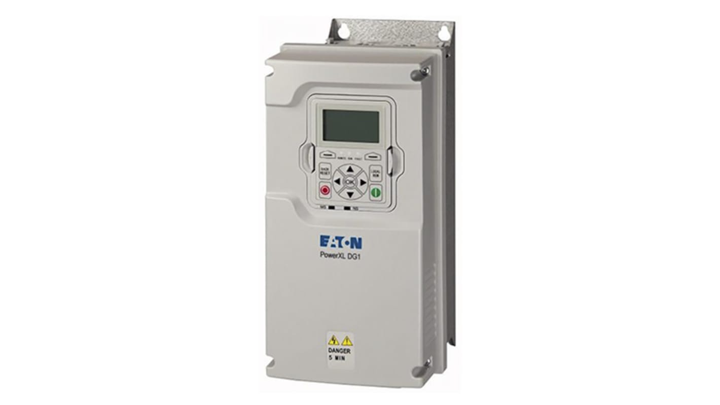 Variador de frecuencia Eaton serie Eaton Moeller, 1,1 kW, 400 V ac, 3 fases, 3,3 A, 0 → 400Hz, IP54, BACnet MS/TP