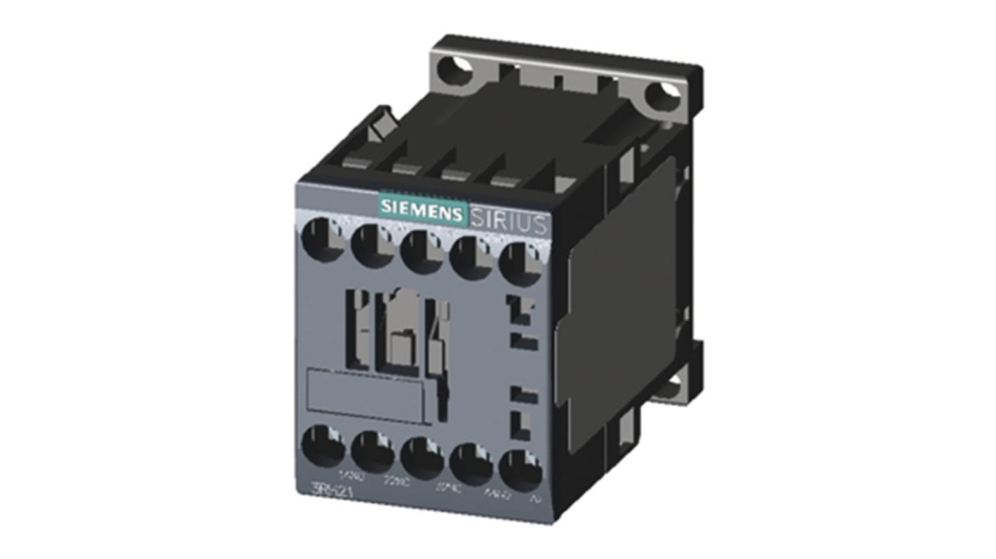 Siemens SIRIUS Innovation 3RH2 Contactor, 10 A, 2NO + 2NC, 690 V ac